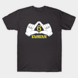Team Taiwan all in with lucky 6_bases loaded T-Shirt